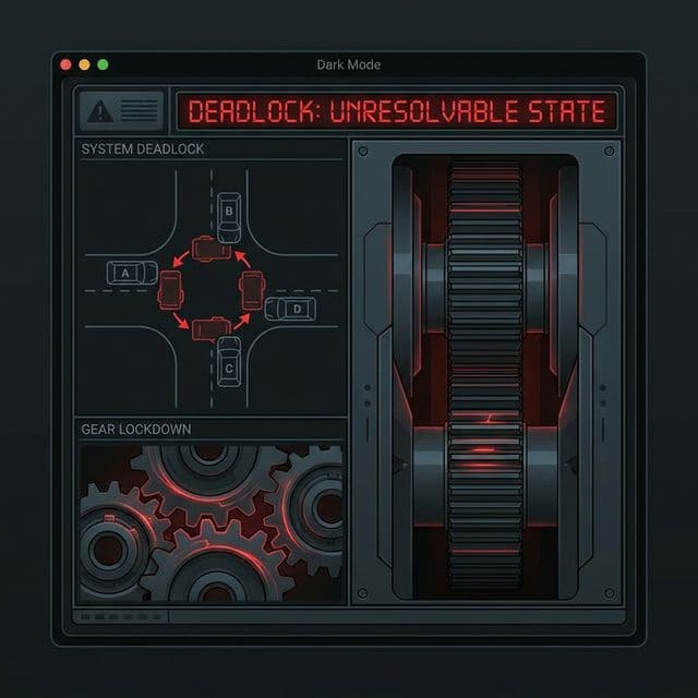 교착 상태(Deadlock): 멈춰버린 컴퓨터와 철학자들의 침묵 (완전정복)