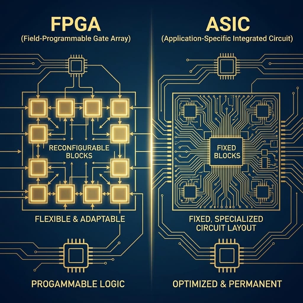 FPGA vs ASIC: 레고와 프라모델의 차이