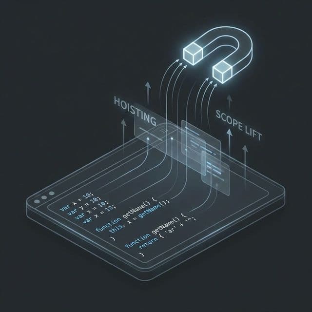 호이스팅(Hoisting): 자바스크립트의 특이한 동작