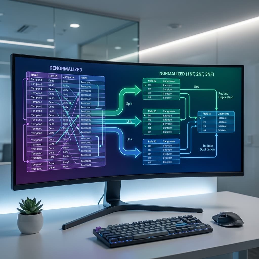 정규화: 데이터 중복 제거