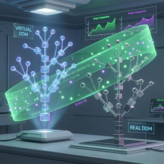 React Virtual DOM: 왜 코드를 짜면 화면이 그려질까?