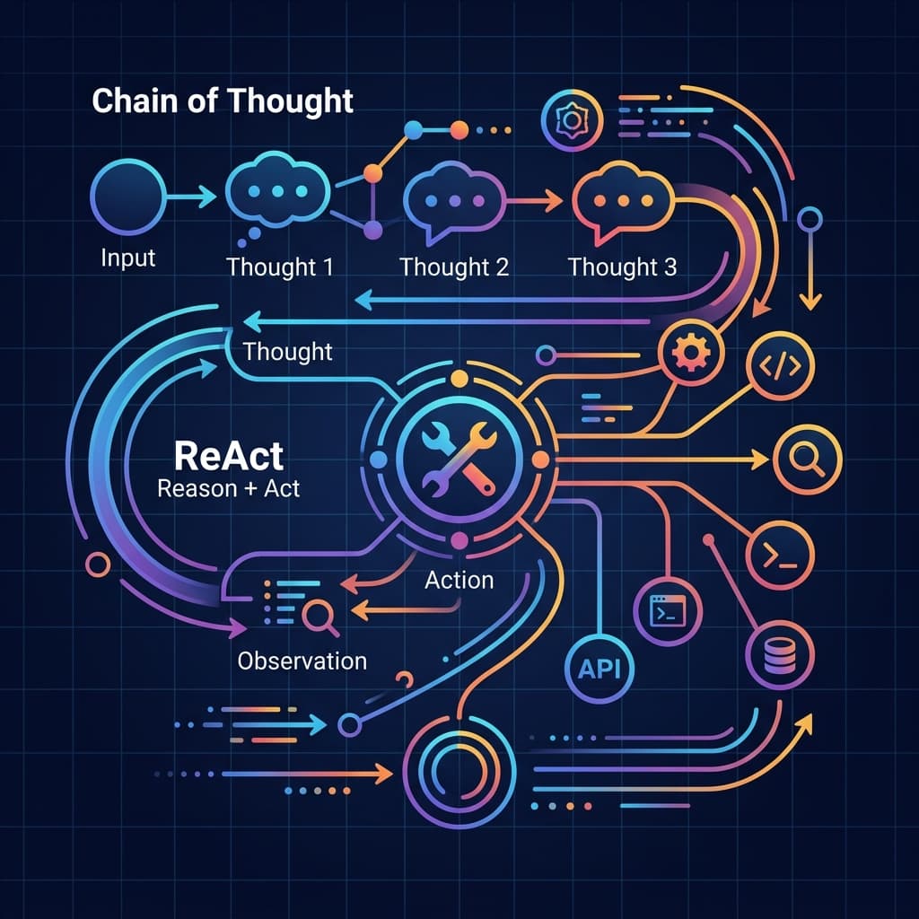 AI Agent 패턴: Tool Use, ReAct, Chain of Thought