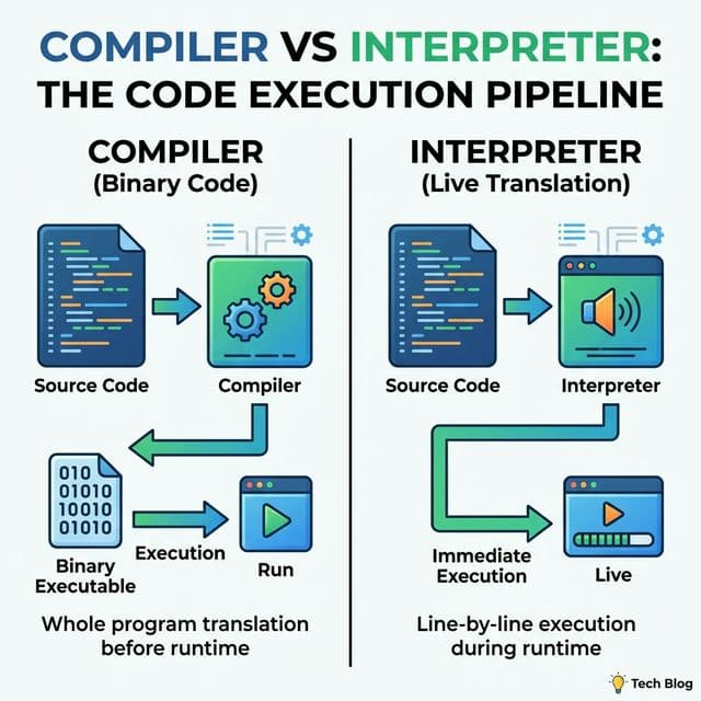 컴파일러와 인터프리터: 번역가와 통역사의 차이 (대규모 업데이트)