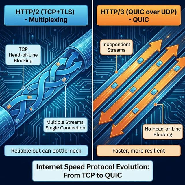 HTTP/2와 HTTP/3: 웹 속도 혁명
