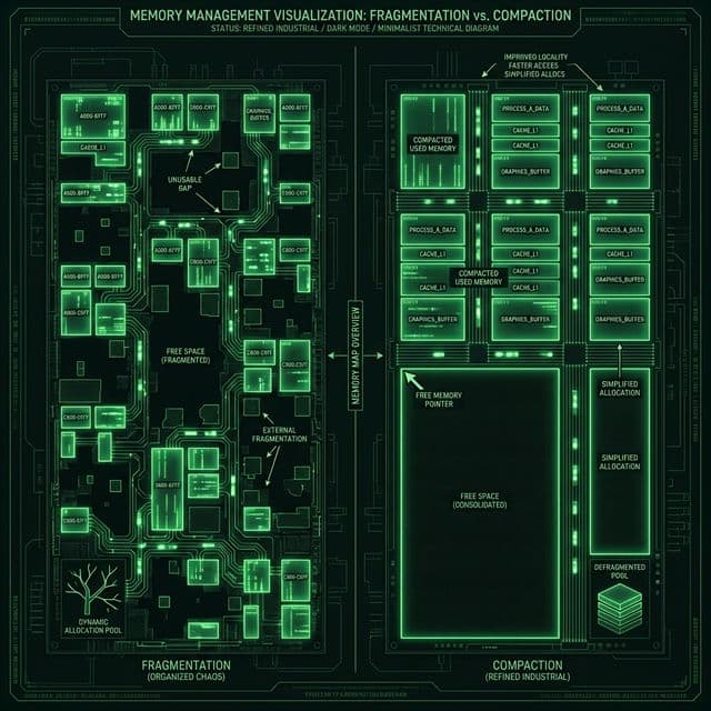 메모리 관리: 연속 할당과 분산 할당