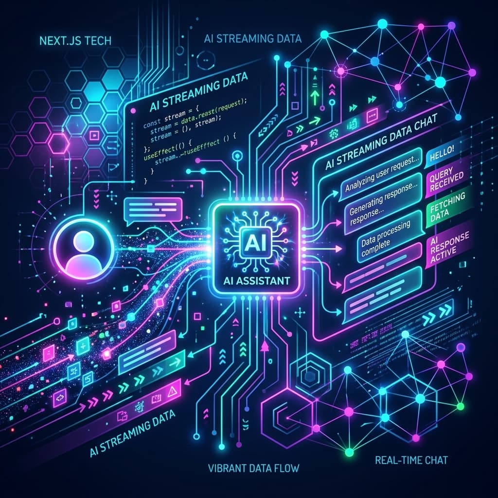 Vercel AI SDK: Next.js에서 스트리밍 AI 채팅 만들기